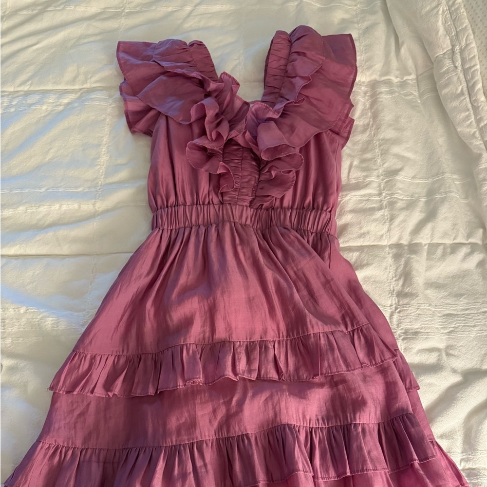 Endless Rose Blush Ruffle Dress